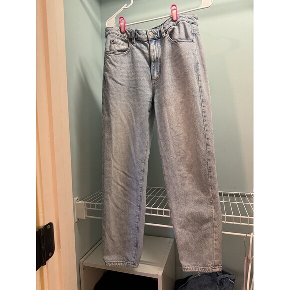 Garage Denim - Garage Mom Jeans Women’s Size 9 Light Wash Denim Retro High Waist 26” Inseam